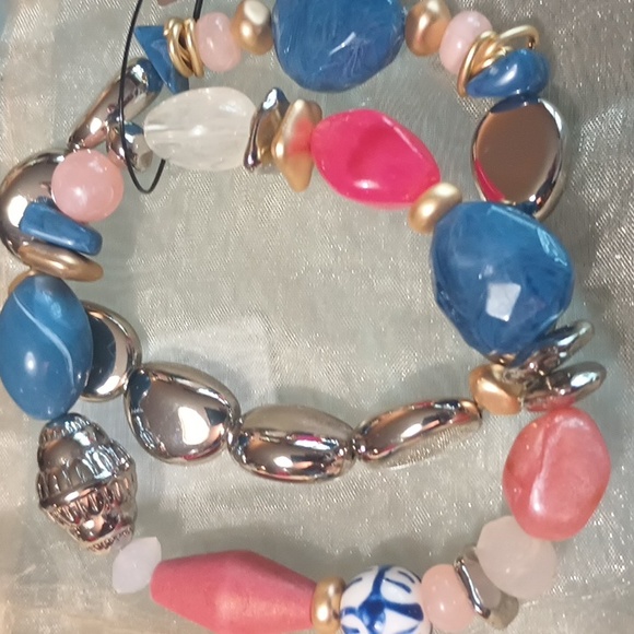 Chico's Bohemian Multi Color Bracelet NWT - Picture 2 of 4